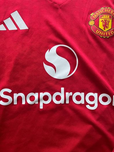 Manchester United 2025/26 Authentic Home L/S XL Jersey