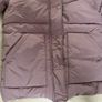 Next girls mauve puffer coat with teddy bear ears - excellent conditio Image 4