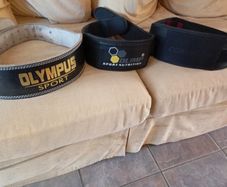 weightlifting belts X 3