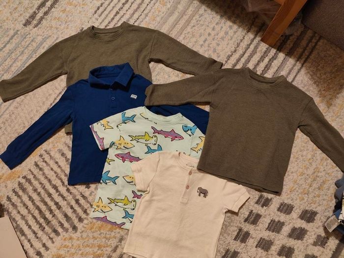 boys tops bundle 4/6 yo