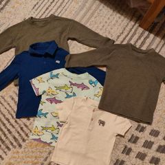 boys tops bundle 4/6 yo