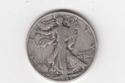 USA, Half Dollar, 1942, 90% silver coin (no. 483)