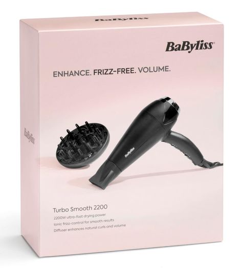 Babyliss turbo smooth hairdryer