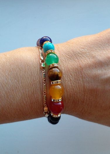 Natural Gemstones Bracelet New