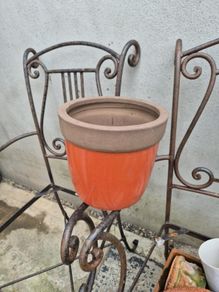 Terracotta pot  garden pot,  Garden decorations vintage old antique succulent plant included flowers pots ignore plants decor statue chair bench free