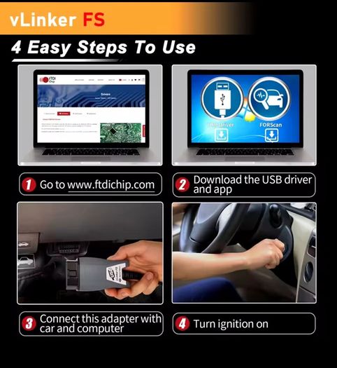 Vgate Vlinker FS ELM327 USB OBD2 Car Diagnostic Tools FORScan OBD2 Automotive Scanner MS/HS CAN PK OBDLink EX For Mazda also 2025 Vgate vLinker FS USB OBD car diagnostic scanner for All Ford Mazda models work with FORScan carflash hidden ,programming