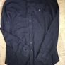 Farah shirt navy linen blend size small New with tags Image 8