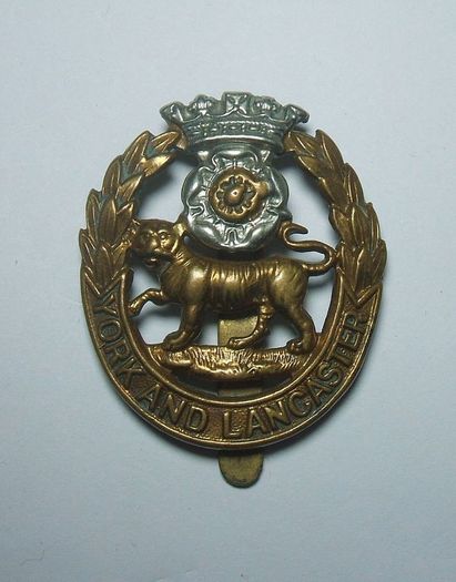 REGIMENTAL CAP BADGES (brass & bi-metal) - 8 different types (see below), militaria lot B.