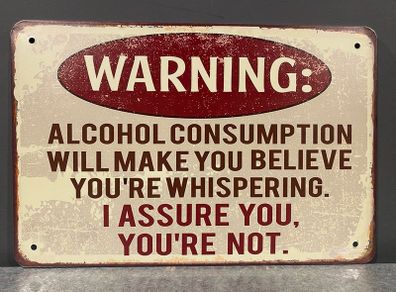 Funny Man Cave Tin Metal Sign