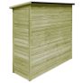 Garden Tool Shed Impregnated Pinewood 182x76x175 cm Image 3