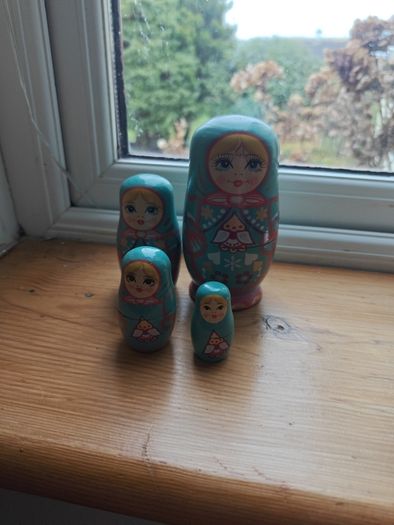wooden stackable Dolls