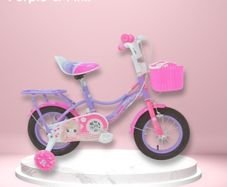 Kids Bike Purple & Pink 12"