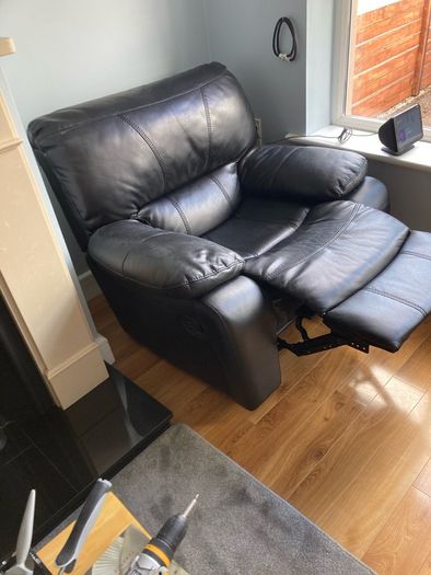 leather recliner