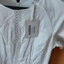 2 White summer dresses size 8 and 6 Image 3