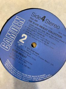2 x Vinyl Records - The Elvis Presley Collection
