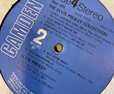 2 x Vinyl Records - The Elvis Presley Collection