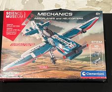 Clementoni Mechanics Aeroplanes Helicopters STEM Kit  New & Sealed