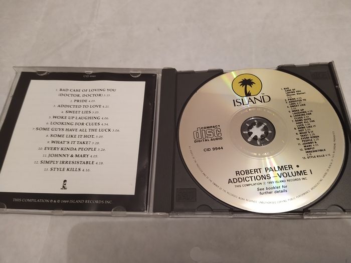 Robert Palmer - Addictions Volume 1 Cd