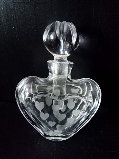 Rare Crystal Pefume Bottles by Waterford and by Tyrone