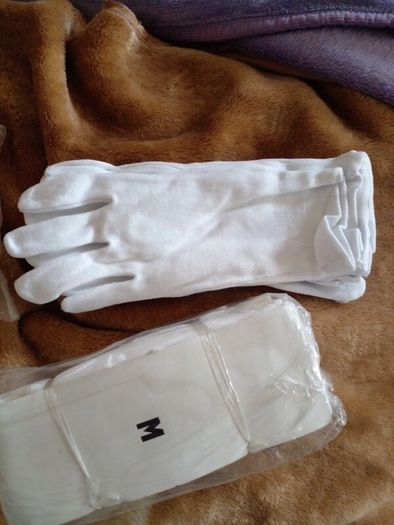 White gloves