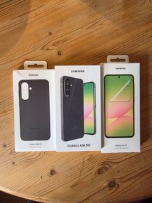 Samsung Galaxy A56 5G 256GB - with case and screen protector