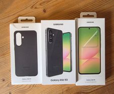 Samsung Galaxy A56 5G 256GB - with case and screen protector