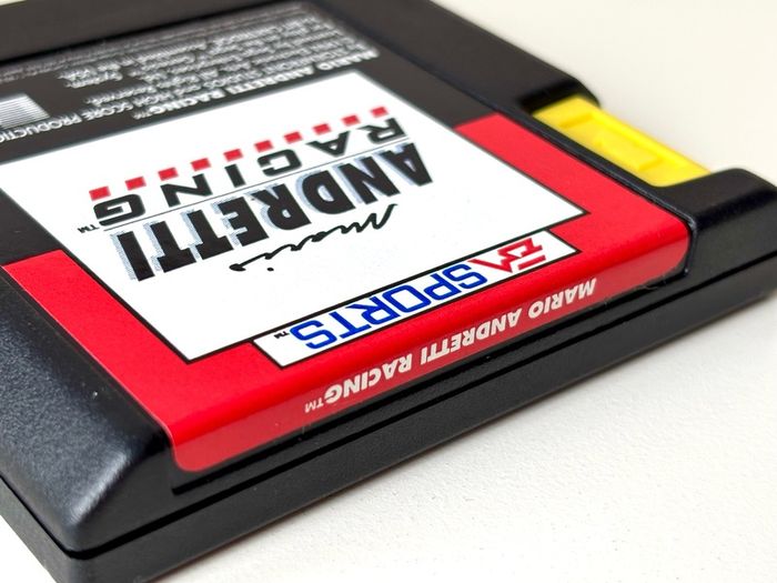 Mario Andretti Racing for Sega Mega Drive - Boxed and Minty