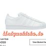 Classic Adidas Superstar White Cream Image 5