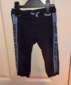 So Cute Navy Tracksuit Bottoms 18-24 months