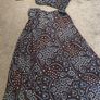 cut out print dress Image 4