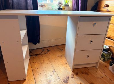 White Wooden Desk