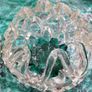 Pair of Glass tea light holders Image 6
