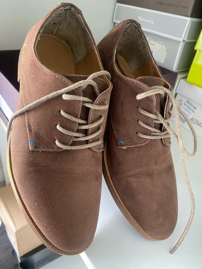 Brogue Shoes suede tan  Kurt Geiger 40/7