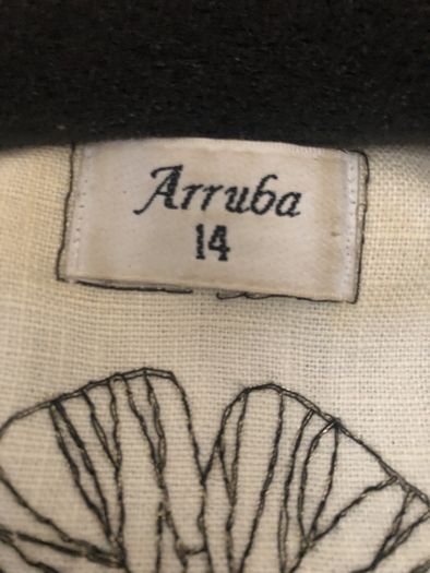 Aruba Black linen jacket