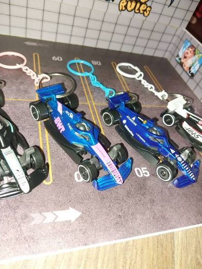 Hotwheels Formula 1 Custom Key Chains