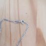 Sterling Silver Pisces pendant And Necklace Image 4