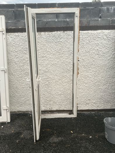 PVC back door