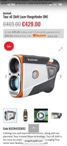 Bushnell Tour v6 slope