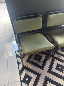 2xikea Linneback Chairs