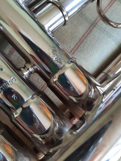 Vintage Schilke E1 trumpet in Key of E Flat and D