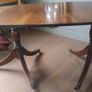 Antique Mahogony Dining Table Beautiful Grain Image 2