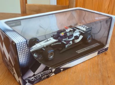 Hot Wheels Racing 1:18 Williams BMW FW27 Mark Webber 2005 F1 Unopened Boxed