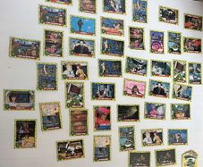 topps teenage mutant turtles card/stickers