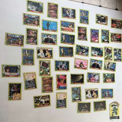 topps teenage mutant turtles card/stickers