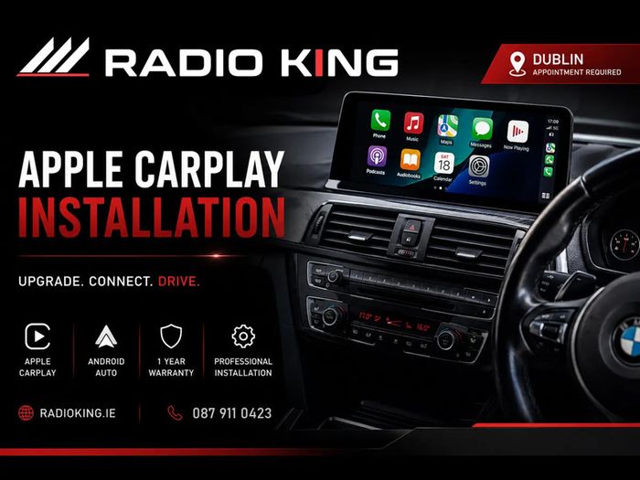 Apple CarPlay Installation Dublin | Professional CarPlay Upgrade