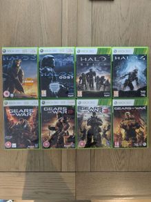 Xbox 360 Halo & Gears of War Bundle (Halo 3,4, ODST, Reach + Gears Trilogy)