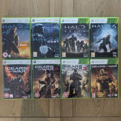 Xbox 360 Halo & Gears of War Bundle (Halo 3,4, ODST, Reach + Gears Trilogy)