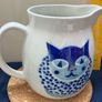 Vintage Arabia Finland Happy Cat pitcher Image 6