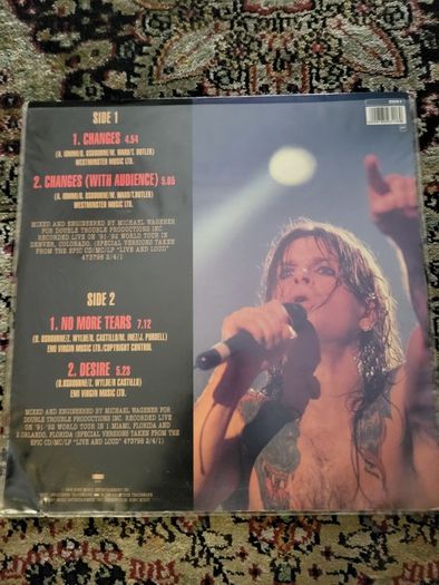 Ozzy Osborne; changes 12"