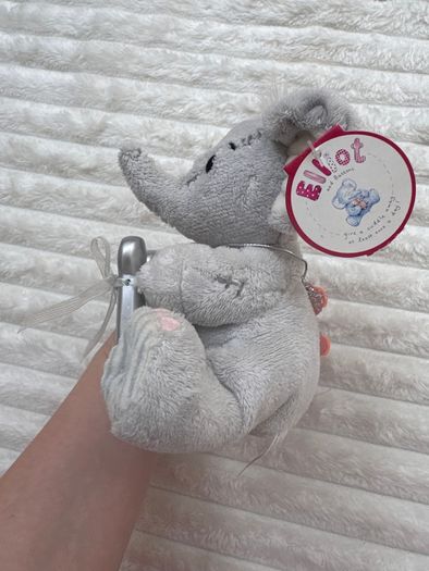 Elliot & Buttons Elephant Plush Good Luck Lucky Horseshoe approx.14 cm. Please see photos
